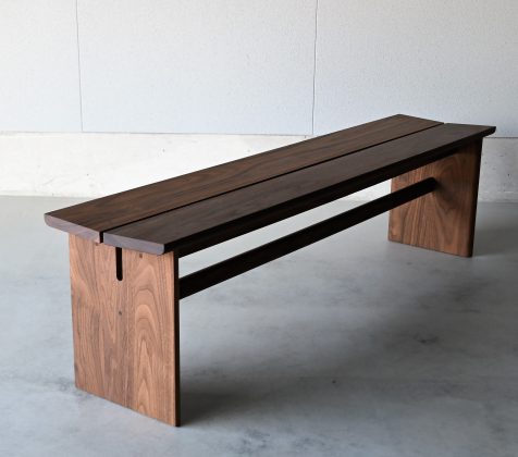 ベンチもサイズが細かく選べます