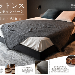 お得なキャンペーン始まる