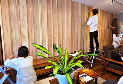 壁塗装とオイルメンテナンス