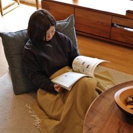 こたつの相棒クッション