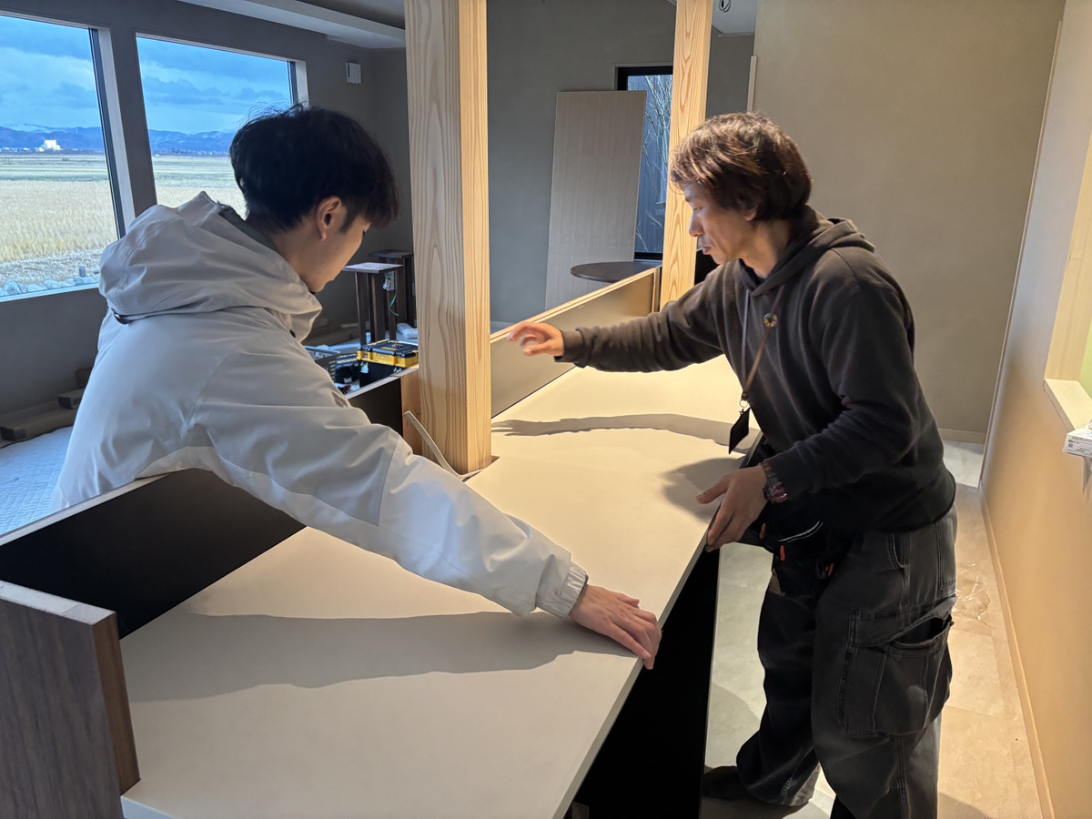 現場施工に潜入！