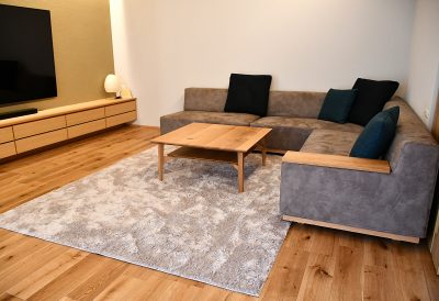 ナチュラルモダンな家具納品