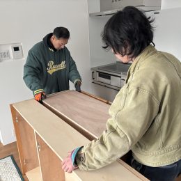 特注キッチンカウンター