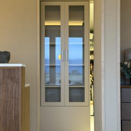 特注グラス収納！