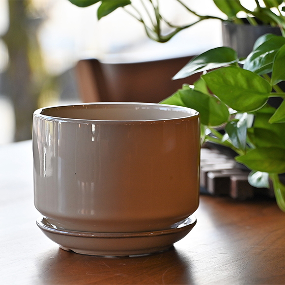 TRONCO 陶器鉢 Brillare Round-medium or small